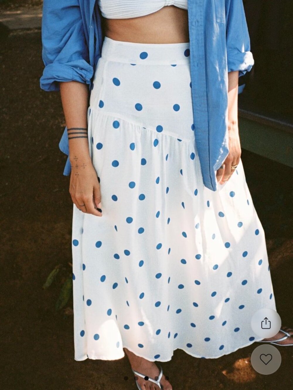 The Edna Skirt | Azura Dot 0